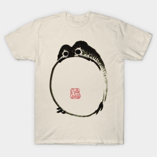 Matsumoto Hoji Grumpy Frog Toad T-Shirt